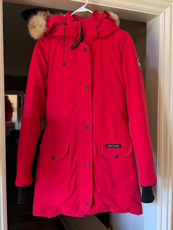 Canada Goose Jackets & Blazers - Canada Goose Women's Red Parka Size Small